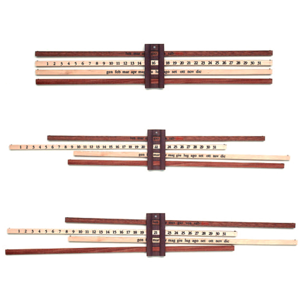 Calendario Bilancia by Danese Artemide Design Accessories